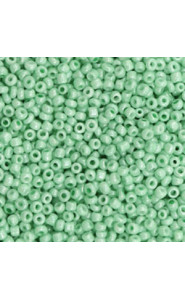 Seed beads 11/0 (2mm) Spring bud green